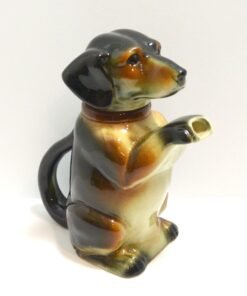 Vintage Dachshund Dog Teapot