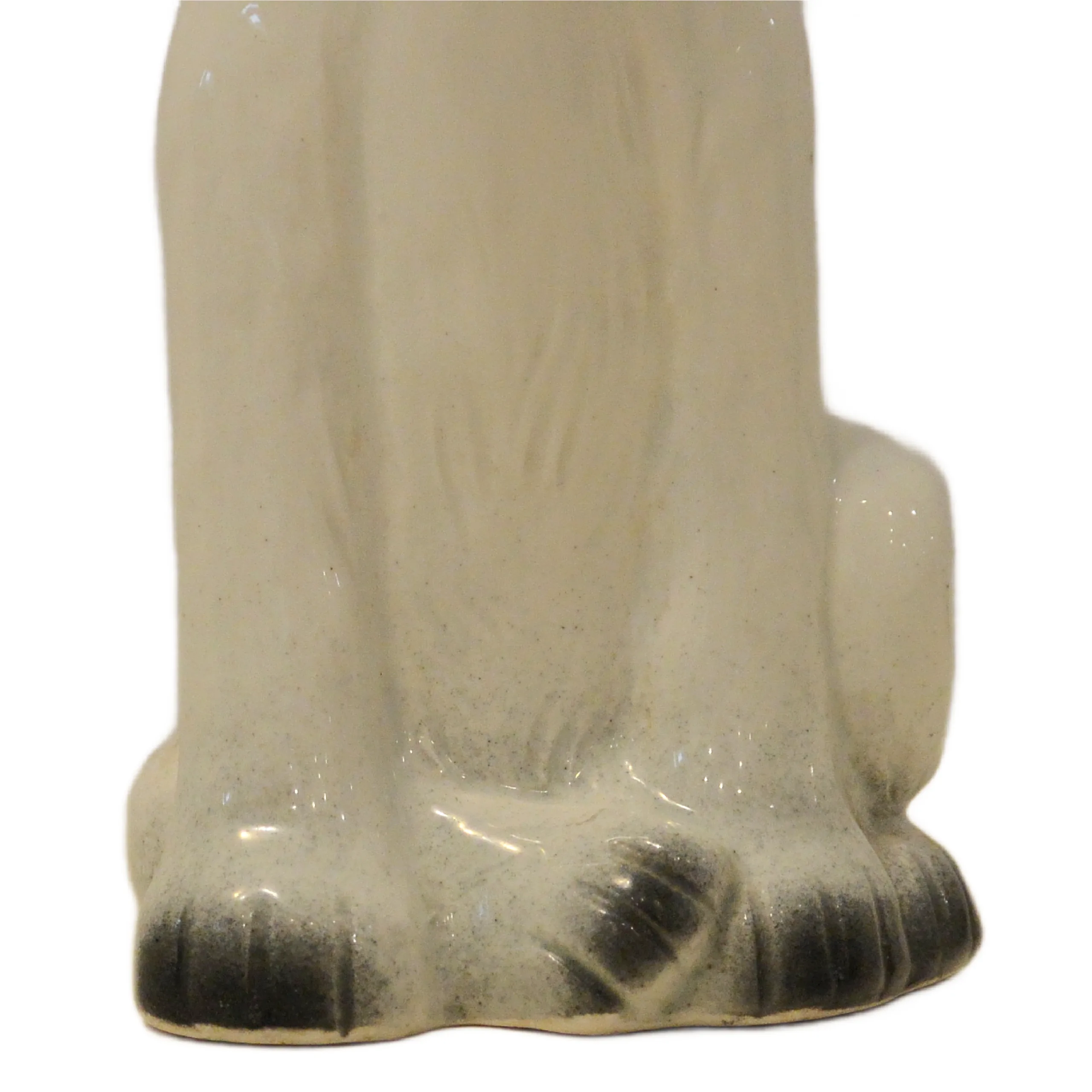 Rare Vintage Goebel Full Bee Fox Terrier Porcelain Decanter - Image 4