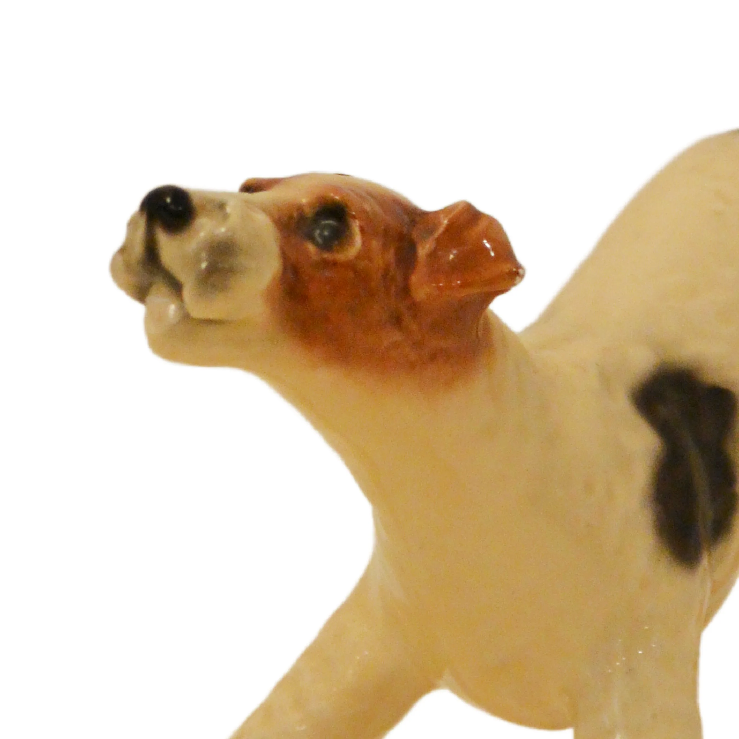 Rare Vintage Mortens Studio Pouncing Wire-Haired Fox Terrier Figurine – Flawless 1940s Play Bow Pose - Image 3