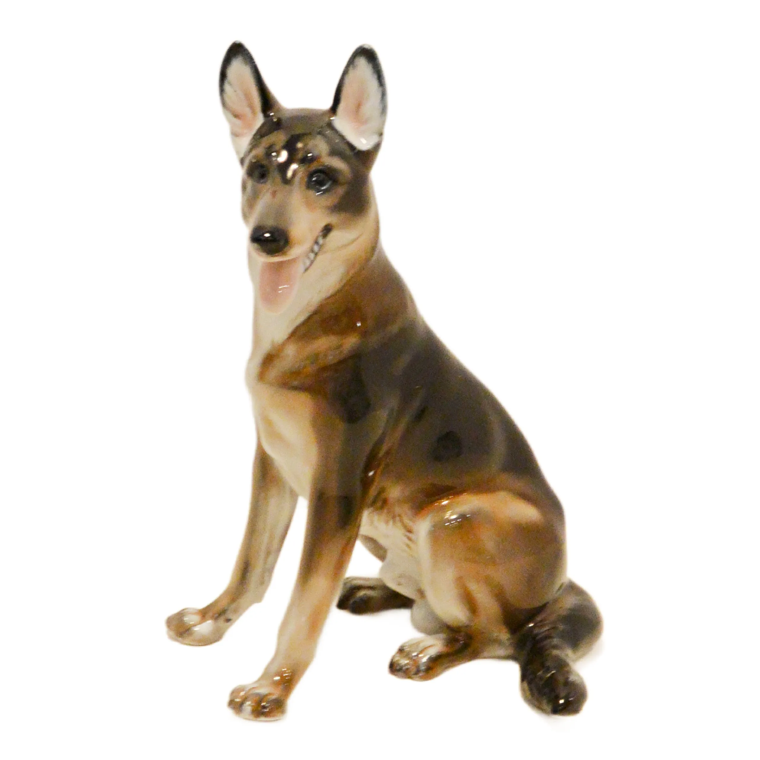 Vintage Rosenthal Germany Porcelain German Shepherd Figurine #980 by M.H. Fritz &ndash; Circa 1950s - Image 2