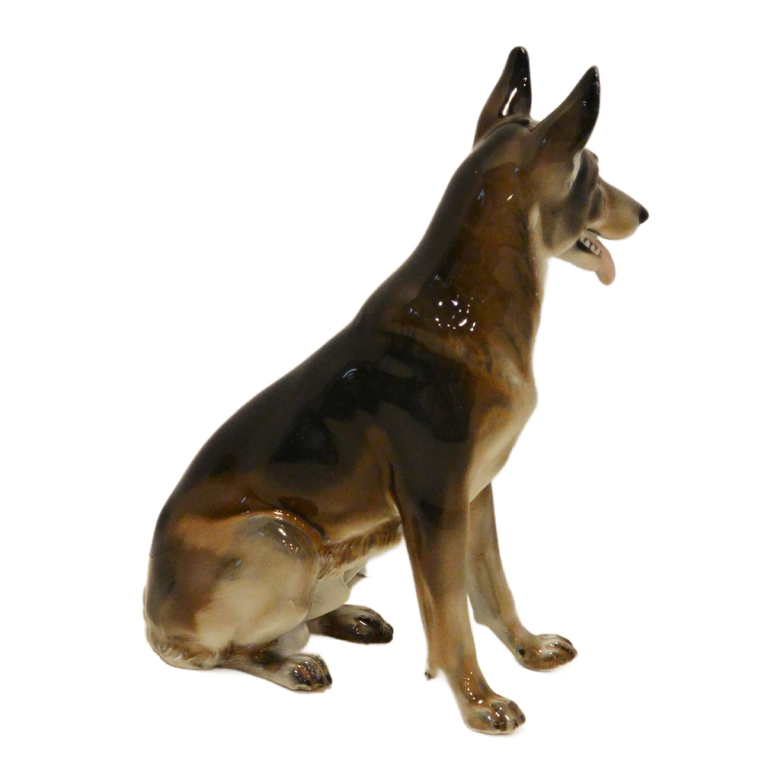 Vintage Rosenthal Germany Porcelain German Shepherd Figurine #980 by M.H. Fritz &ndash; Circa 1950s - Image 7
