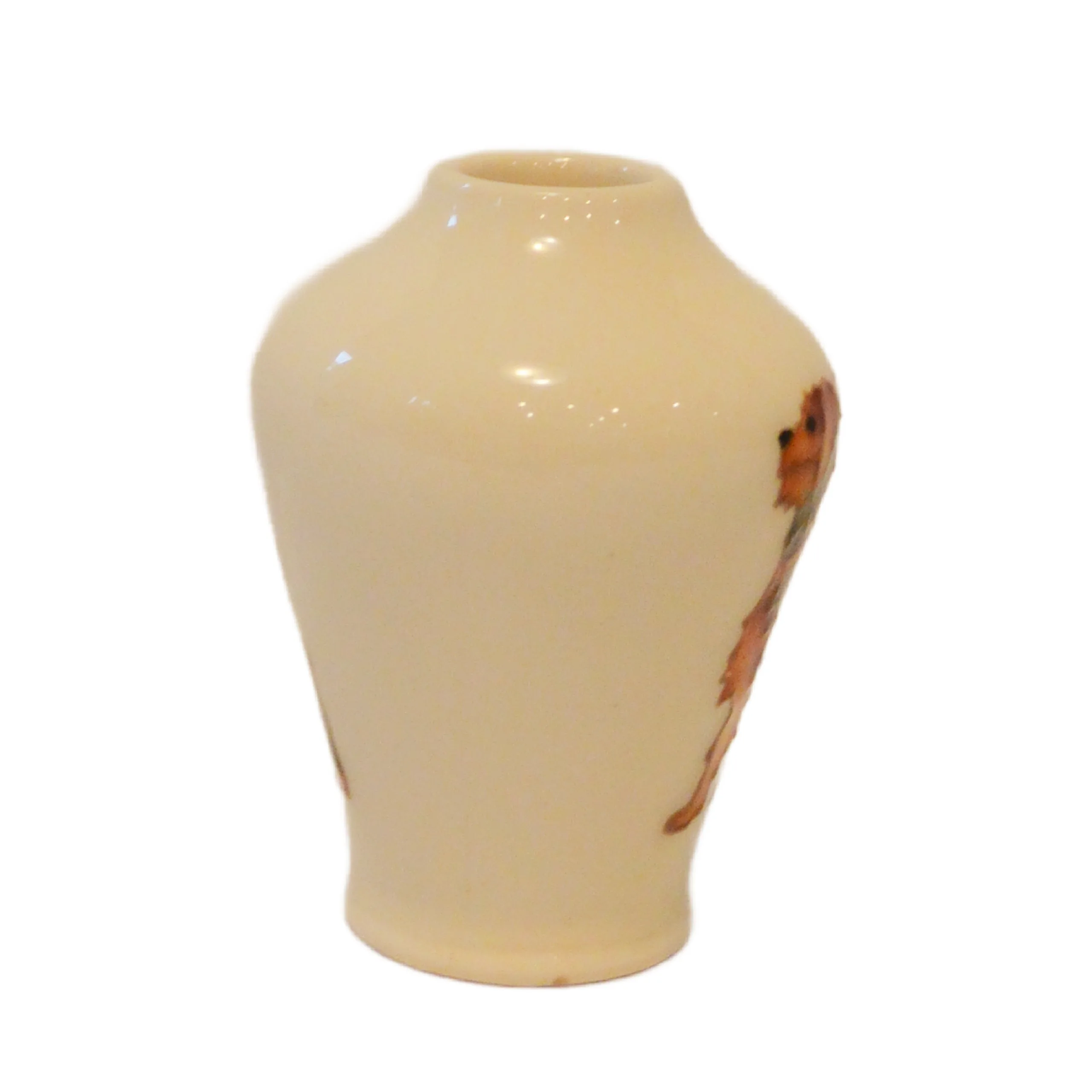 Moorcroft Pottery Miniature Yorkshire Terrier Tapered Vase – 2019 Contemporary Ceramic Yorkie Collectible - Image 3
