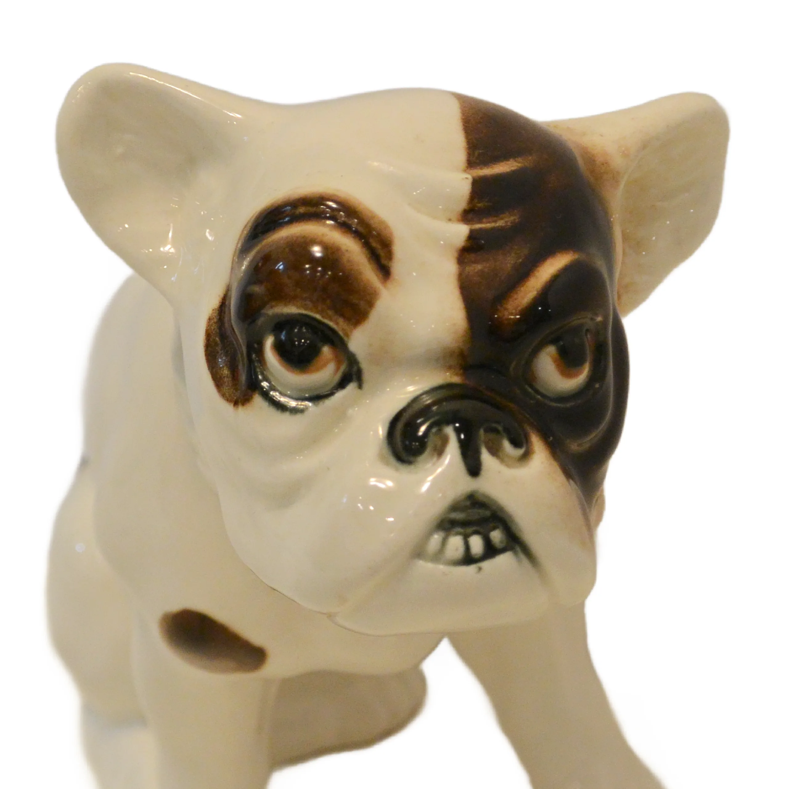 Vintage Czech Porcelain Bulldog Figurine &ndash; Pre-WWII Circa 1920s&ndash;1930s - Image 5