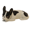 Vintage German Porcelain French Bulldog Figurine by Arnoldi-Bach &ndash; Circa 1920s&ndash;1930s