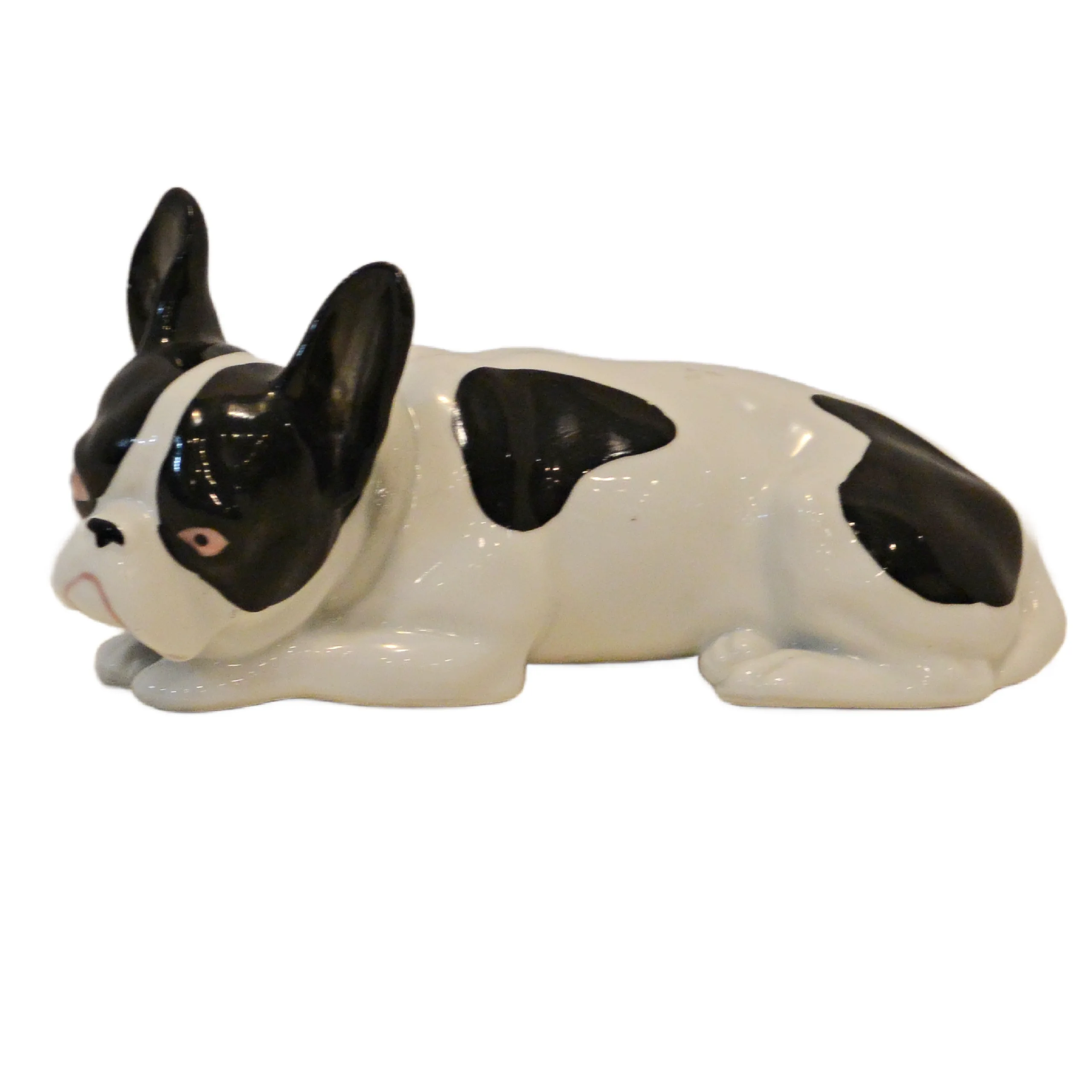 Vintage German Porcelain French Bulldog Figurine by Arnoldi-Bach &ndash; Circa 1920s&ndash;1930s - Image 3