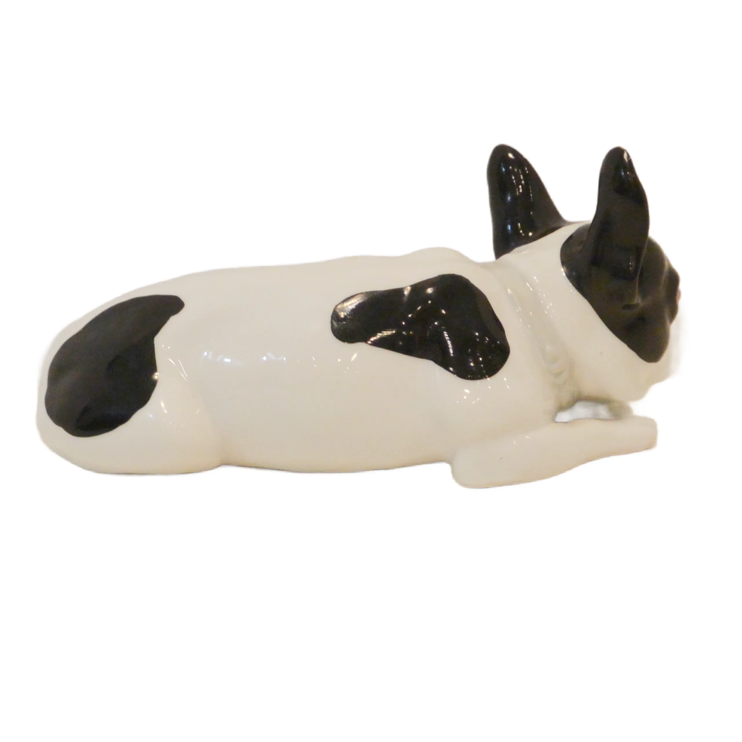 Vintage German Porcelain French Bulldog Figurine by Arnoldi-Bach &ndash; Circa 1920s&ndash;1930s - Image 5