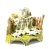 Rare Antique Conta & Boehme Porcelain Dog & Puppies Figural Inkwell &ndash; Circa Early 1900s