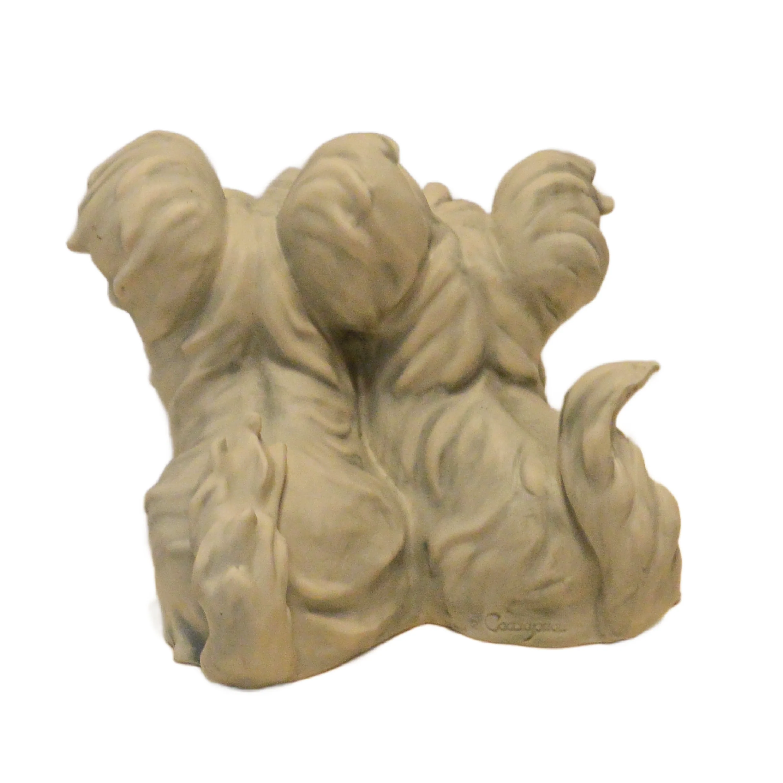 Vintage Cacciapuoti Italy Matte Porcelain Double Maltese Dog Figurine – Circa 1950s - Image 3