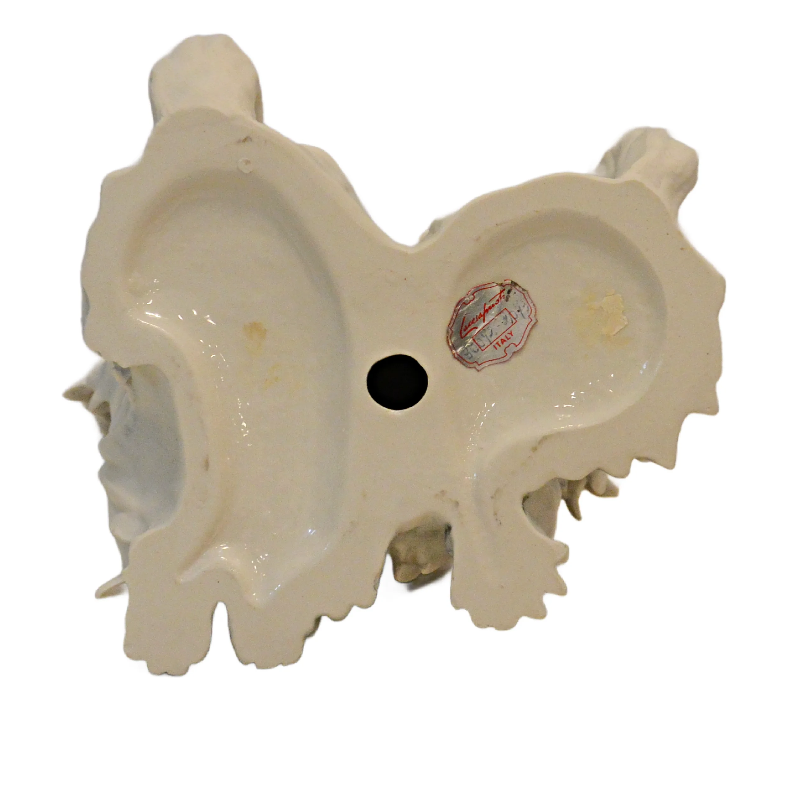 Vintage Cacciapuoti Italy Matte Porcelain Double Maltese Dog Figurine – Circa 1950s - Image 8