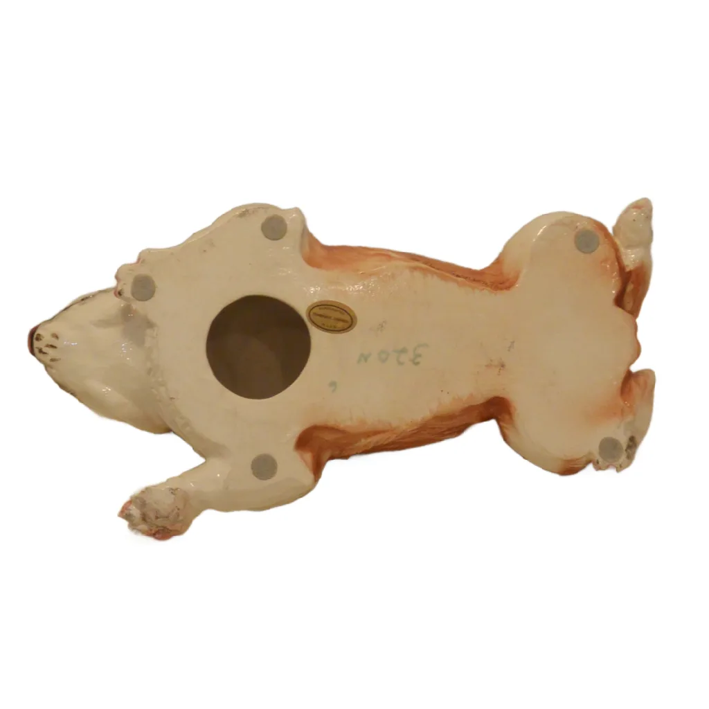 Vintage Handcrafted Townsend's Ceramics Reclining English Bulldog Figurine - Image 7