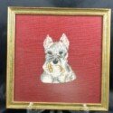 Vintage Schnauzer Needlework-ART-2114
