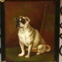 Vintage Pug Art-ART-2145
