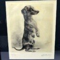 Vintage Dachshund Art-ART-2154