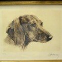 Vintage Dachshund Art-ART-2155