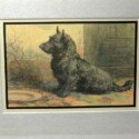 Vintage Scottish Terrier Art-ART-2160
