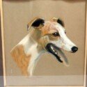Vintage Greyhound Art-ART-2177B