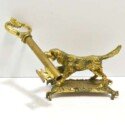 Vintage Setter Dog Brass Barware-BAR-2129E