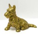 Vintage Scottish Terrier Brass Bank-BRS-2010