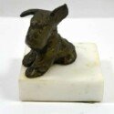 Vintage Scottish Terrier Cold-Painted Bronze-BRZ-2123
