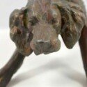 Vintage Brittany Spaniel Bronze Statue-BRZ-2125