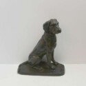 Vintage Retriever Dog Bronze Statue-BRZ-2139
