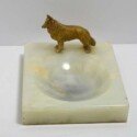 Vintage Collie Cold-Painted Bronze-BRZ-2144