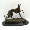 Antique Greyhound Bronze-BRZ-2166E