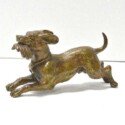 Rare Dog Bronze Figurine-BRZ-2197