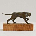 Antique Dog Bronze Figurine-BRZ-2224