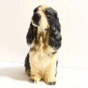 Vintage Cocker Spaniel Chalkware Carnivalware-CHLKW-2120