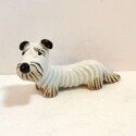 Antique Terrier Porcelain Figurine-CRM-2162