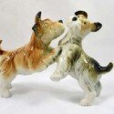 Vintage Fox Terrier Porcelain Figurine-CRM-2190