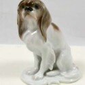 Antique Cavalier King Charles Spaniel Porcelain Figurine-CRM-2215B