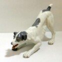 Antique Fox Terrier Porcelain Figurine-CRM-2231B