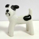 Fox Terrier Porcelain Figurine-CRM-2279