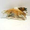 Antique Wolfhound Porcelain Figurine-CRM-2280
