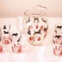 Vintage Scottish Terrier Kitchenware-GLASS12009