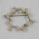 Vintage Jack Russell Terrier Silver Jewelry-JWL-2133