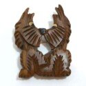 Vintage Scottish Terrier Wood Jewelry-JWL-2150