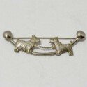 Vintage Scottish Terrier Silver Jewelry-JWL-2181