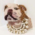Vintage Bulldog Jewelry-JWL-2229