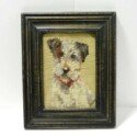 Vintage Fox Terrier Needlework-NWRK-2110