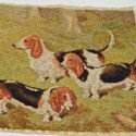 Vintage Basset Hound Needlework-NWRK-2122