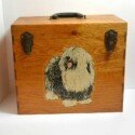 Vintage Dog Unique-WOOD-2123