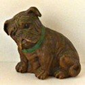 Vintage Bulldog Metal Unique-WOOD-2141